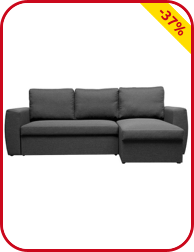 Schlaf-Ecksofa «Marty 2», 230 x 142 cm