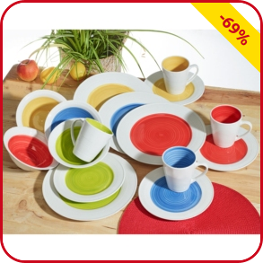 Kombiservice «Emy», 16-teilig