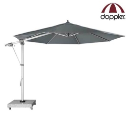 Sonnenschirm Ampelschirm Doppler Expert Ø 350 cm Polyester anthrazit