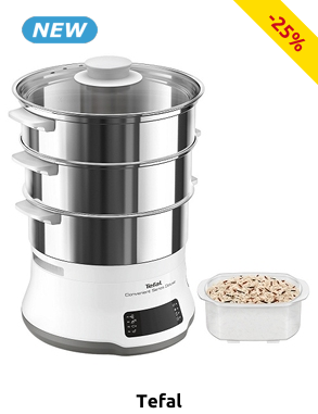 Tefal Dampfgarer «Convenient», 3 Ebenen