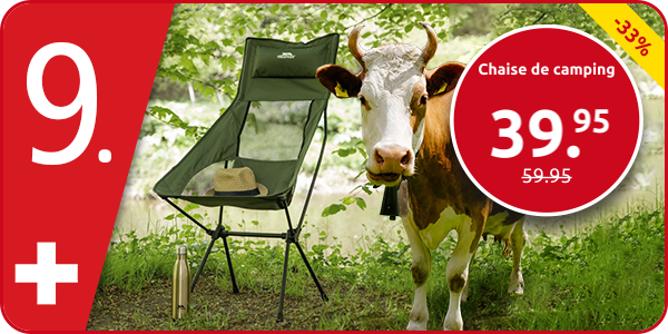 Chaise de camping, 2 kg