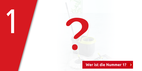 Mopp-Set «Roundflat» mit doppeltem Schleudersystem