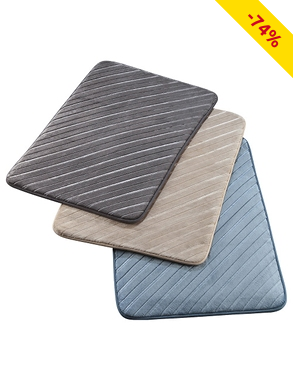 Viskoelastischer Badteppich, 50 x 75 cm