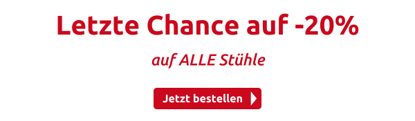 Letzte Chance auf -20% 