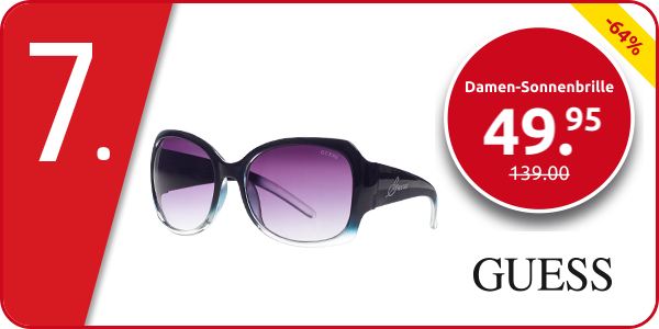 Damen-Sonnenbrille Guess, abgestuft