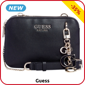 GUESS Umhängetasche Crossbody «Sherol», schwarz
