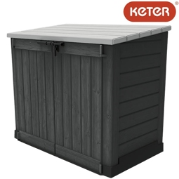 Garten-Gerätebox Keter Store-it-out inkl. Gasdruckfedern 146 x 82 x 125 cm anthrazit/grau