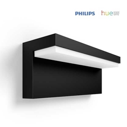 LED Außenwandleuchte Philips Hue Nyro 13,5 W 1000 lm IP44 schwarz