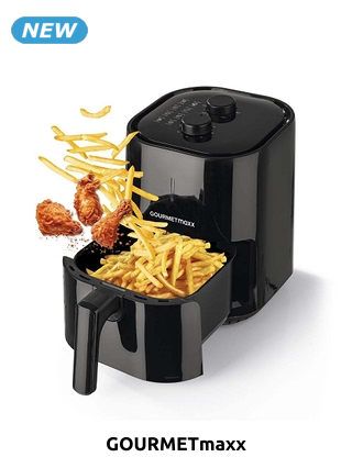 GOURMETmaxx Heissluftfritteuse, 3-in-1, 3,6 l