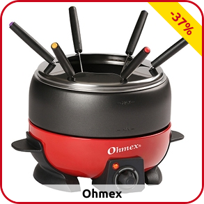 Fondue-Set Ohmex, mit 6 Fondue-Gabeln