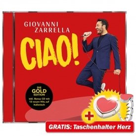 Ciao! (Gold Edition) + GRATIS Taschenhalter Herz