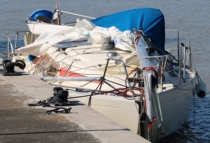 Segelyacht kollidiert mit Fischerboot
