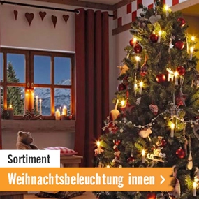 Sortiment: Weihnachtsbeleuchtung innen