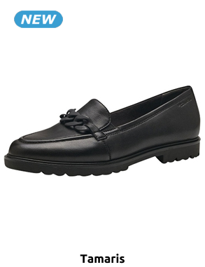 Tamaris Mokassins, schwarz