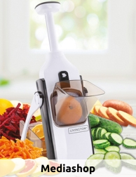 Livington Gemüsehobel «Turbo cut», klappbar, 43,7x15,7x10,8 cm