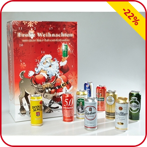 Adventskalender «Bier» mit 24 Premium-Bieren