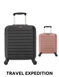 TRAVEL EXPEDITION Koffer «Easyflight», schwarz, 45 cm