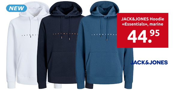 JACK&JONES Hoodie «Essentials», marine