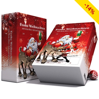 Adventskalender «Bier» mit 24 Premium-Bieren