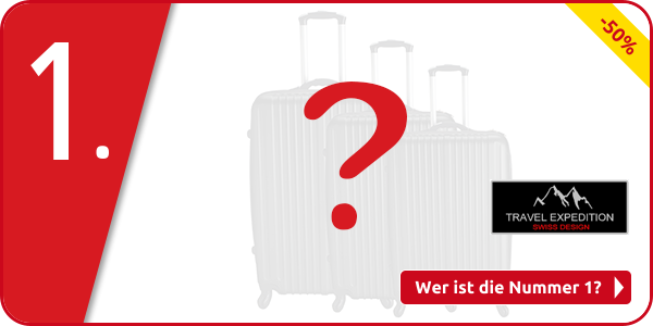 Kofferset «Locarno», 3-teilig, schwarz