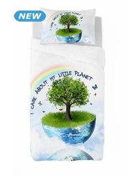 Garnitur «My little Planet», 160 x 210 cm + 65 x 100 cm