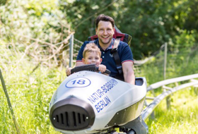 Nature Bobsleigh Run in Berlin