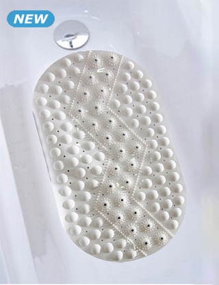 Badewannenmatte, mit 18 magnetischen Kugeln