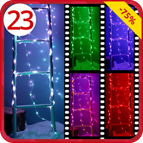 Lichterkette Snake 96 LED RGB