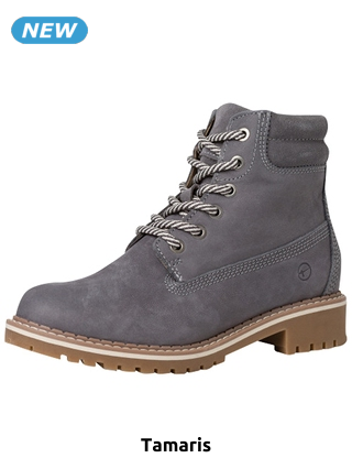 Tamaris Hohe Stiefeletten, grau