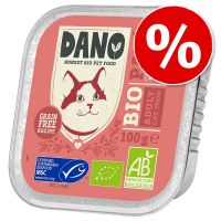 15% korting! 6 x 100 g Dano Bio natvoer