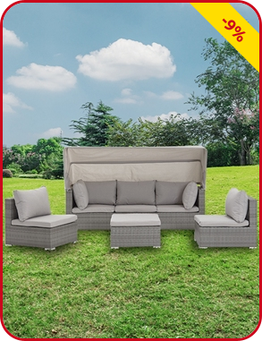 Lounge-Set «Lisa», 4-teilig