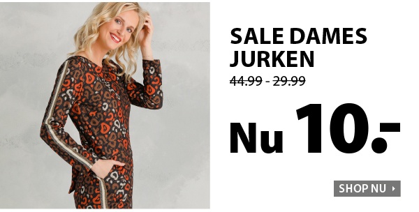 weekendactie damesjurken