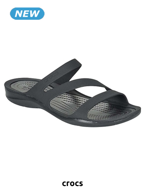 crocs Sandalen «Swiftwater», schwarz