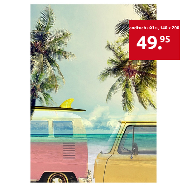 Strandtuch «XL», 140 x 200 cm