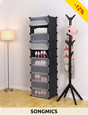 Aufbewahrungs-Schrank, auch für Schuhe