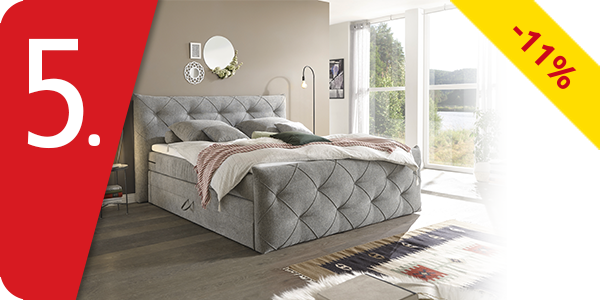 Boxspringbett «Tarra», 180 x 200 cm