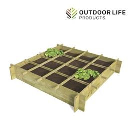 OUTDOOR LIFE Vierkante meter tuin 120x120x20 cm | HORNBACH 