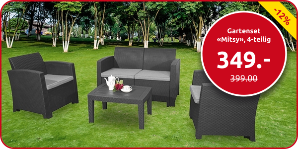 Gartenset «Mitsy», 4-teilig