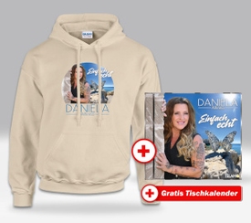 Einfach echt Fan-Set Kapuzenpulli + CD + GRATIS Tischkalender