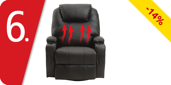 Elektrischer Sessel mit Wärme- und Massagefunktion