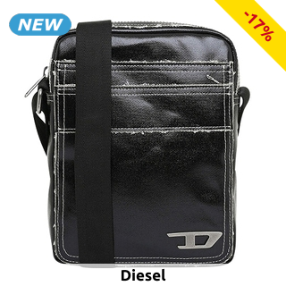 DIESEL Crossbody Bag «Substra Esto», schwarz