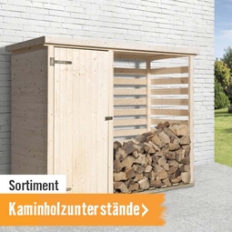 Kaminholzunterstände im HORNBACH Onlineshop