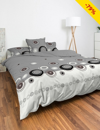 Duvetbezug «Azylis» 160 x 210 cm + Pfulmenbezug 65 x 100 cm