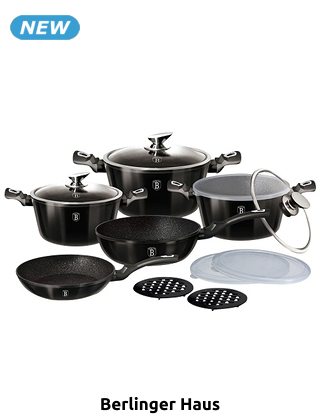 Berlinger Haus Kochtopf-Set, 13-teilig