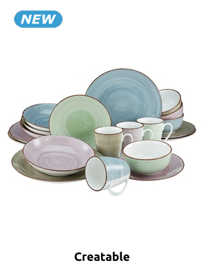 Creatable Kombiservice «Samba», 20-teilig