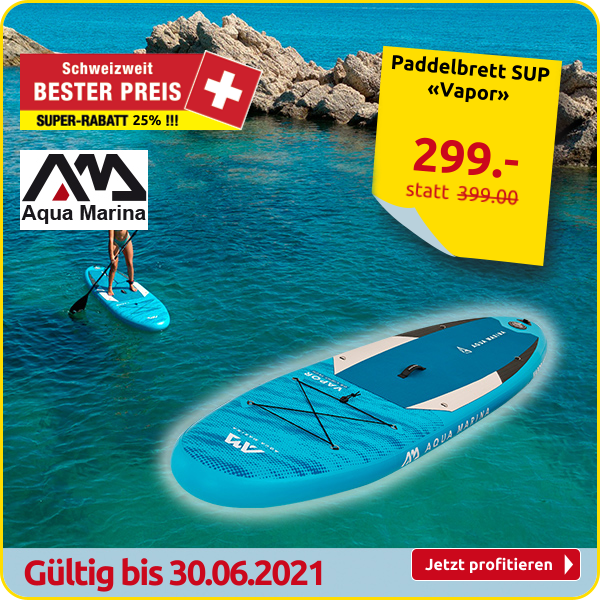 Paddelbrett SUP «Vapor», 315 cm, blau