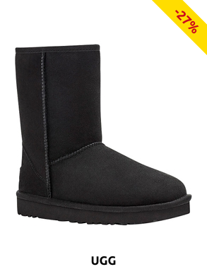 UGG Stiefeletten «Classic Short», schwarz