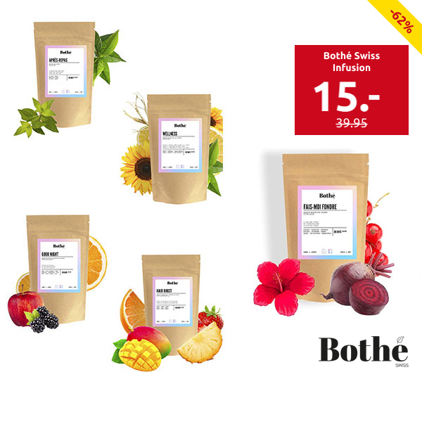 Bothé Swiss Infusion «Fais-moi fondre», Hibiskus/Rosinen/Rote Beete, 100 g