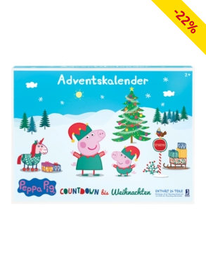 Adventskalender «Peppa Pig», 24 Spielfiguren
