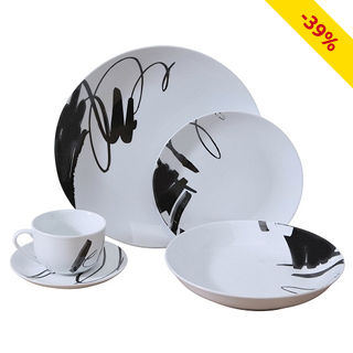 Tafelservice «Kyoto», 30-teilig für 6 Personen